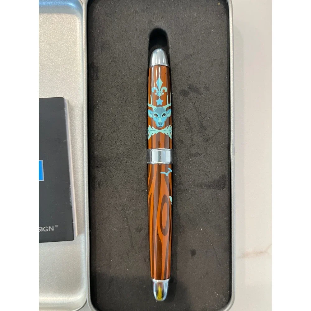 ACME Deer Prudence Rollerball Pen Bev Hogue Artist Design Limited Edition refill